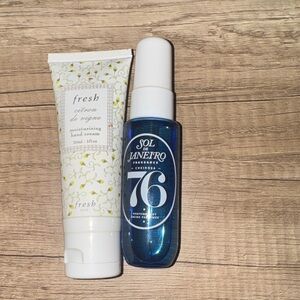 Fresh Hand Cream and Sol de Janeiro Mist Set